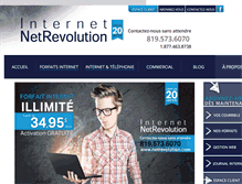 Tablet Screenshot of netrevolution.com